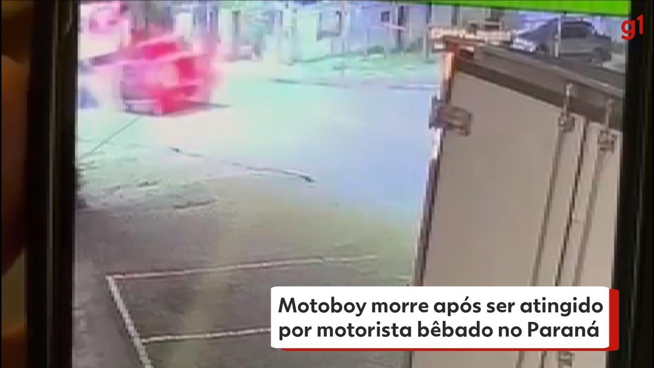 Motoboy morre após ser atingido por motorista bêbado em Colombo
